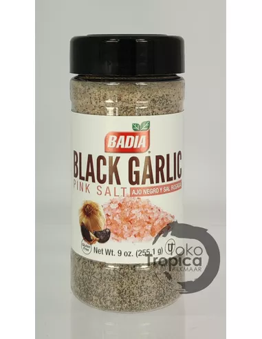 BADIA BLACK GARLIC PINK SALT 255.1G
